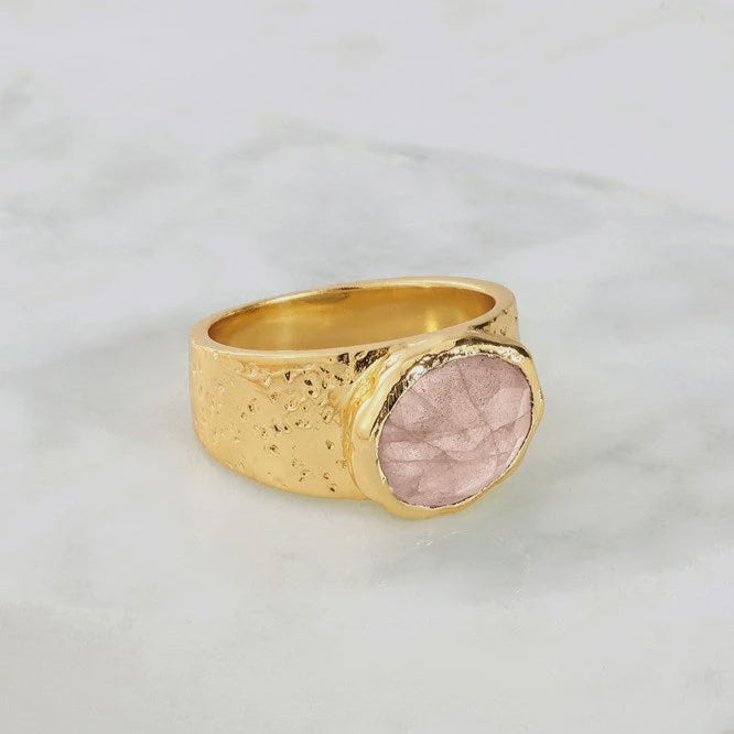 Daniella Ring | Rose Quartz