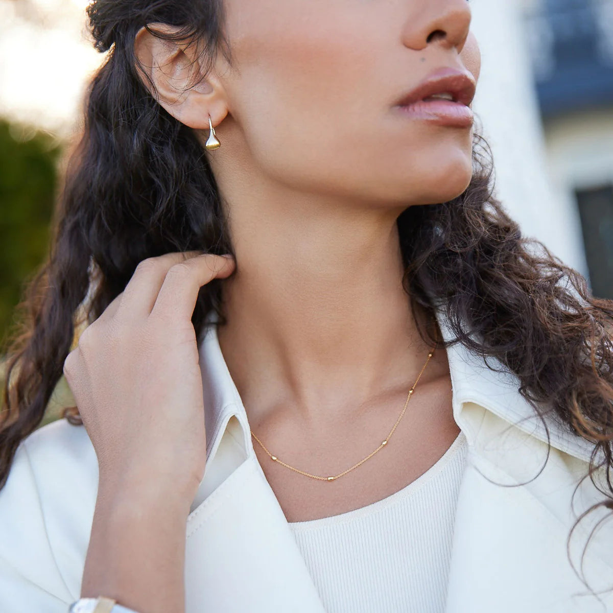 Like a Breeze Necklace | Gold