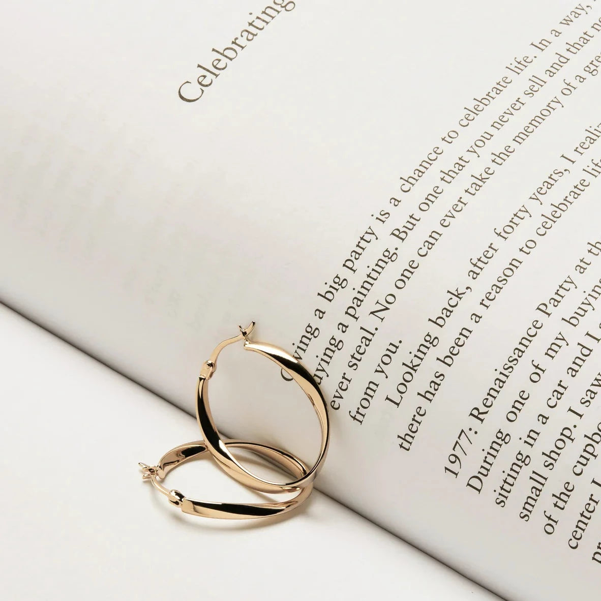 Cinta Hoop | Gold