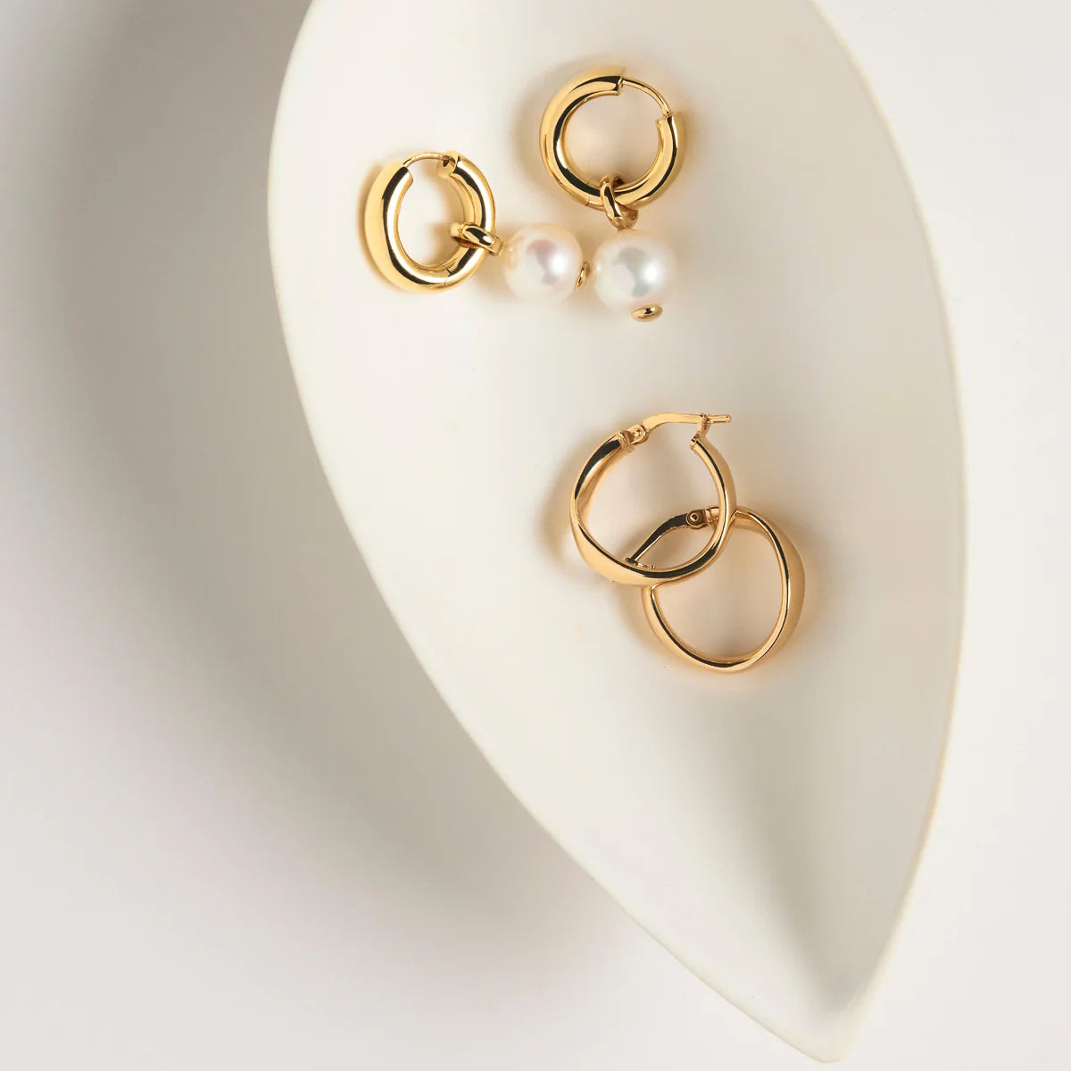 Eddy Hoop Earring | Gold