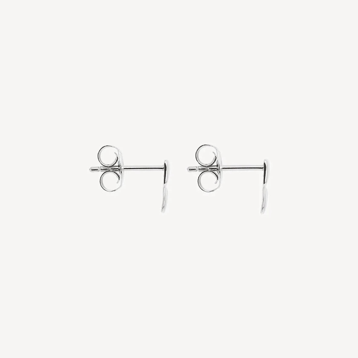 Weave Studs | Silver