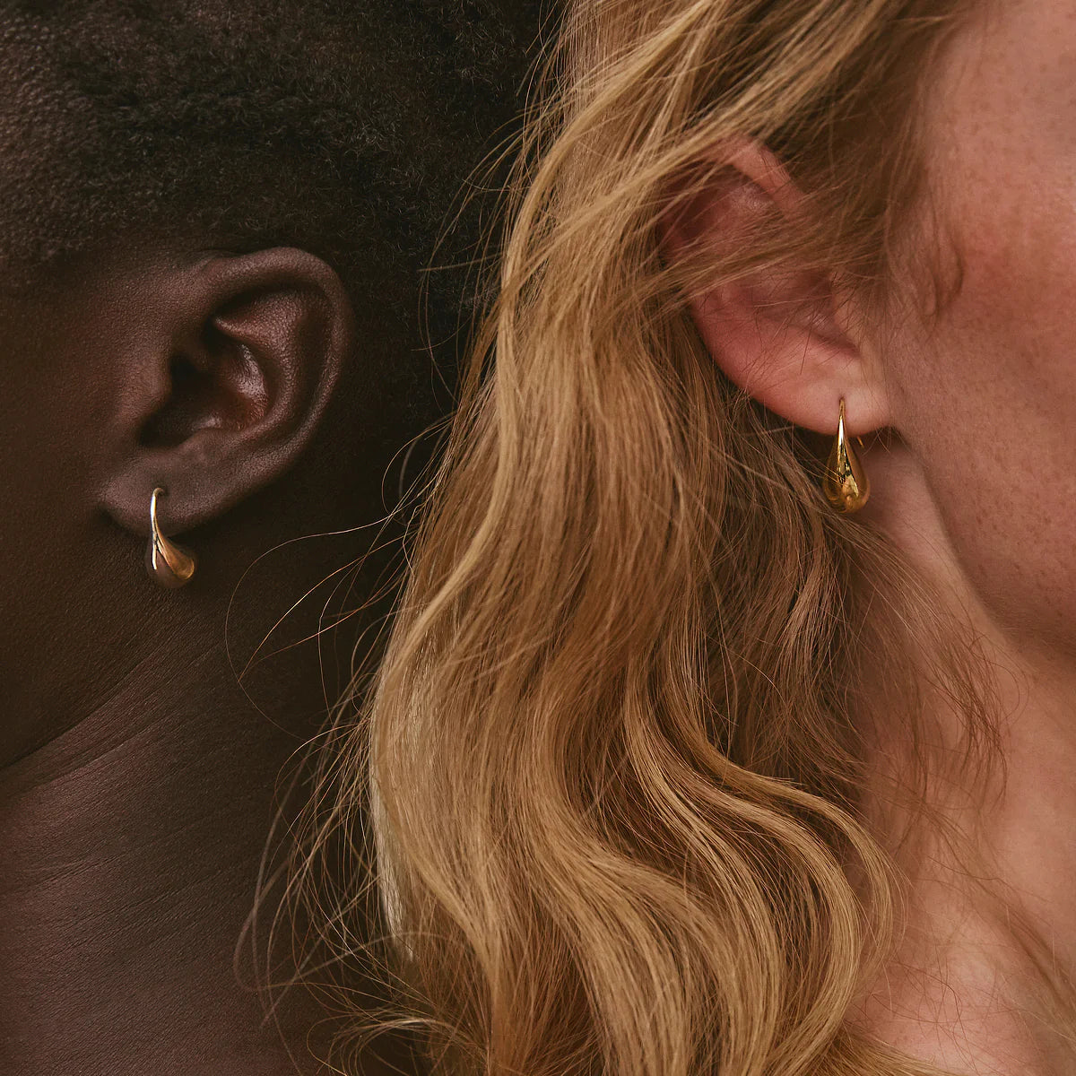 Eau Earrings | Gold