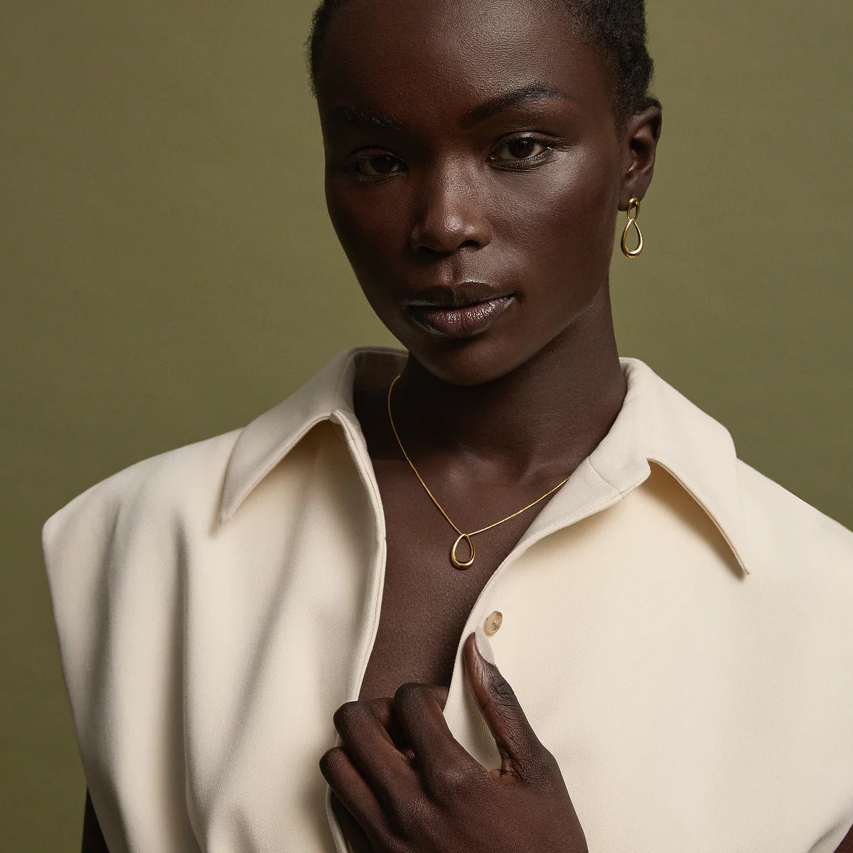 Vivante Pendant | Gold