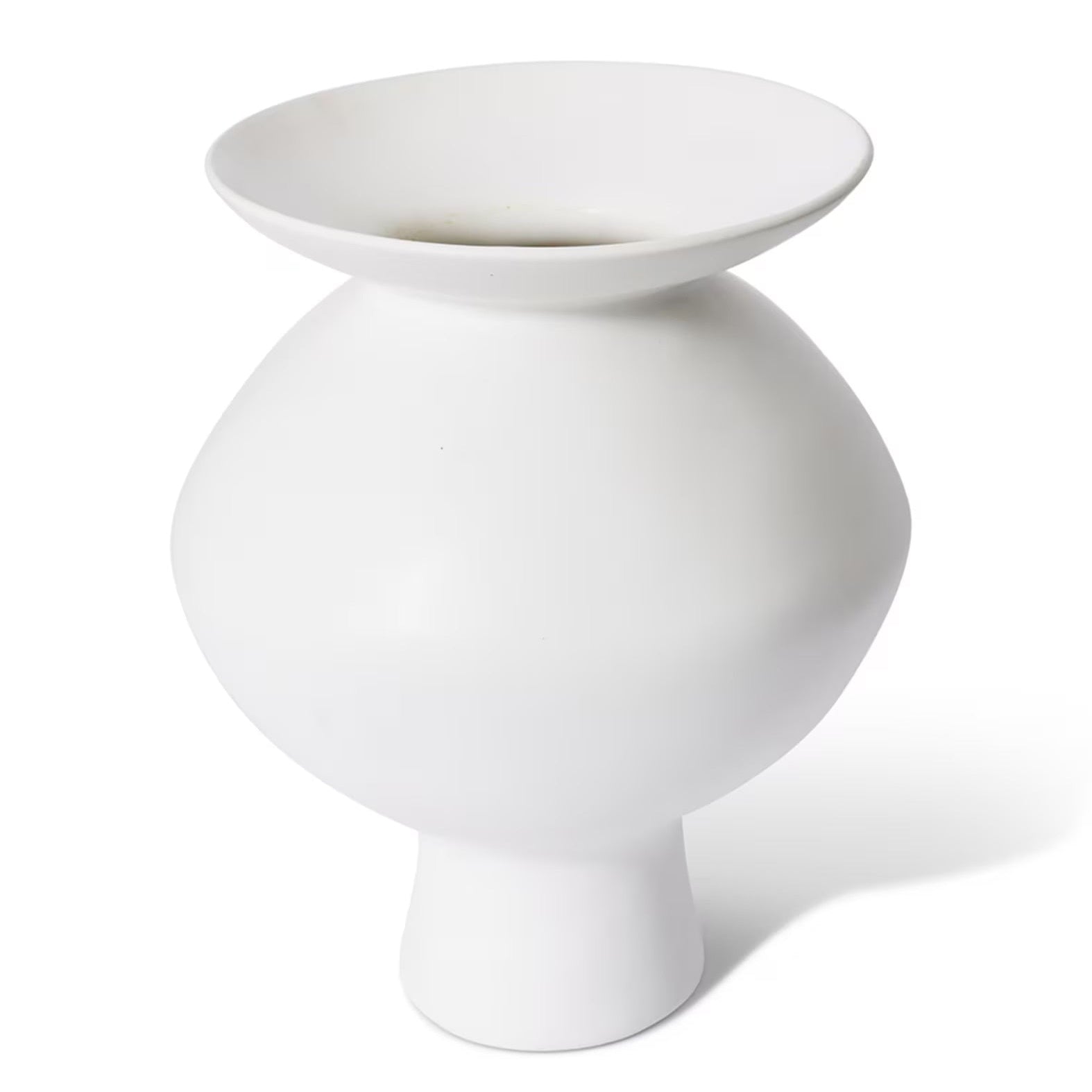 Elme Living Nakano Flared White Vase
