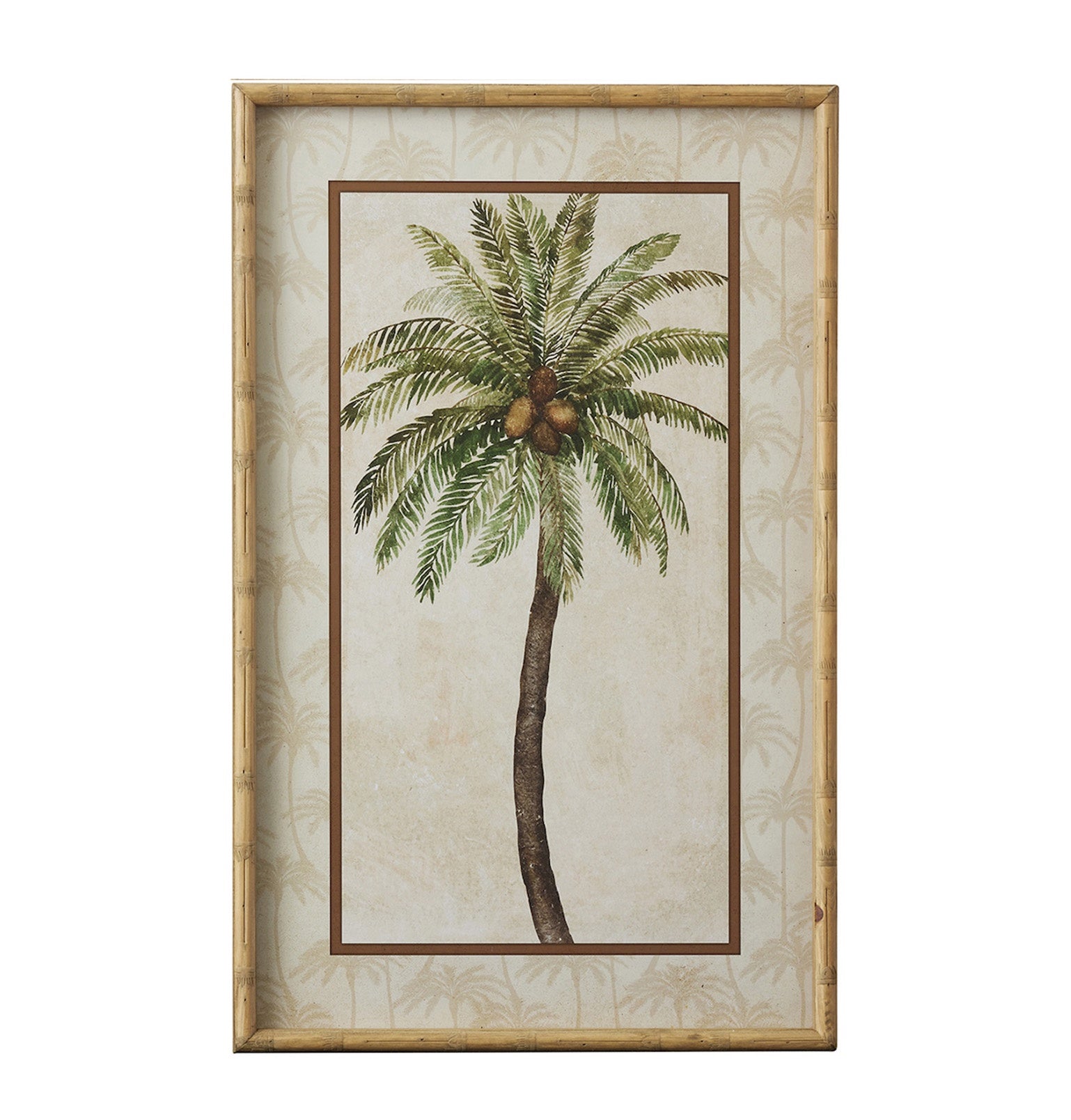 Baja Frame Glass Print II