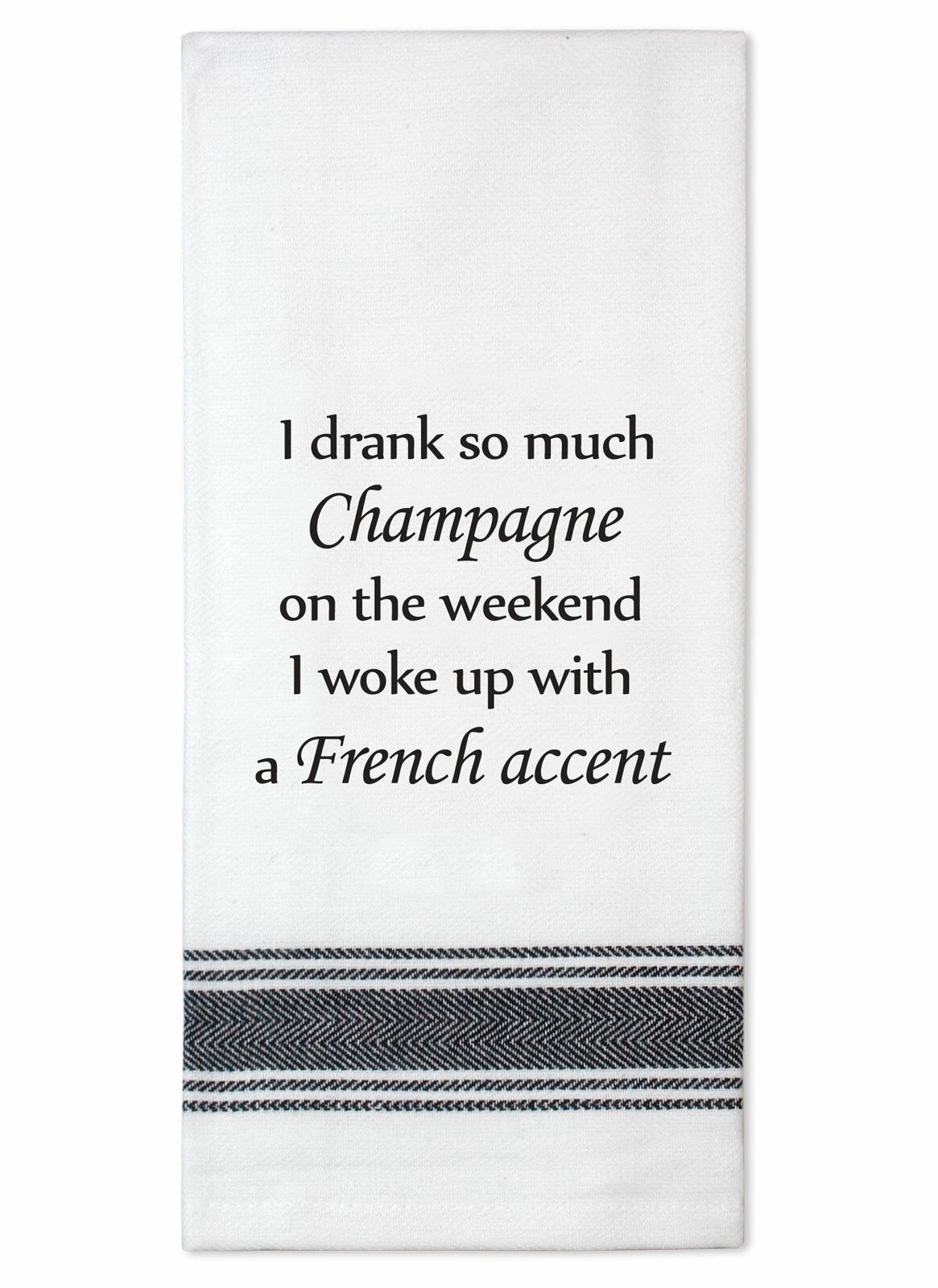 'French Accent' Tea Towel