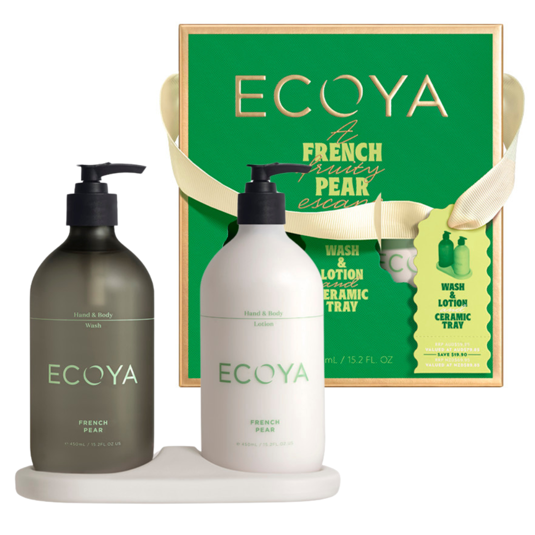 French Pear Bathoom Gift Set