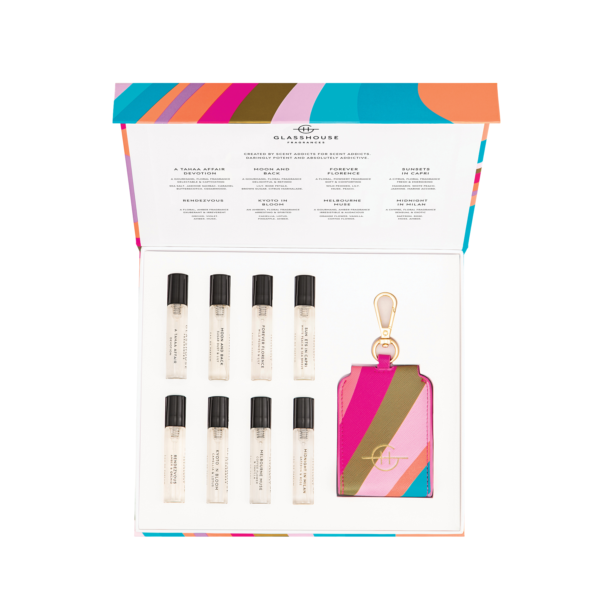 Fragrance Library & Travel Case Keyring