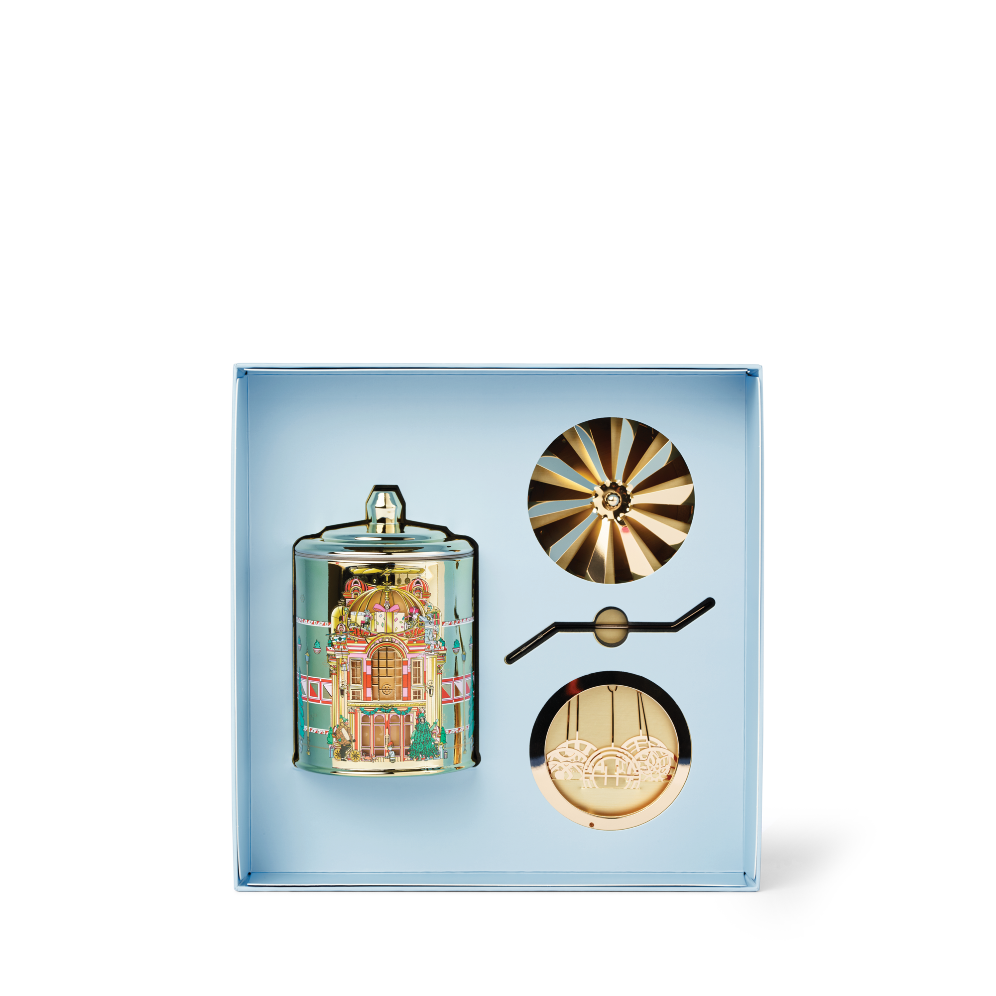 A Tahaa Affair 380g Candle with Spinning Carousel Gift Set