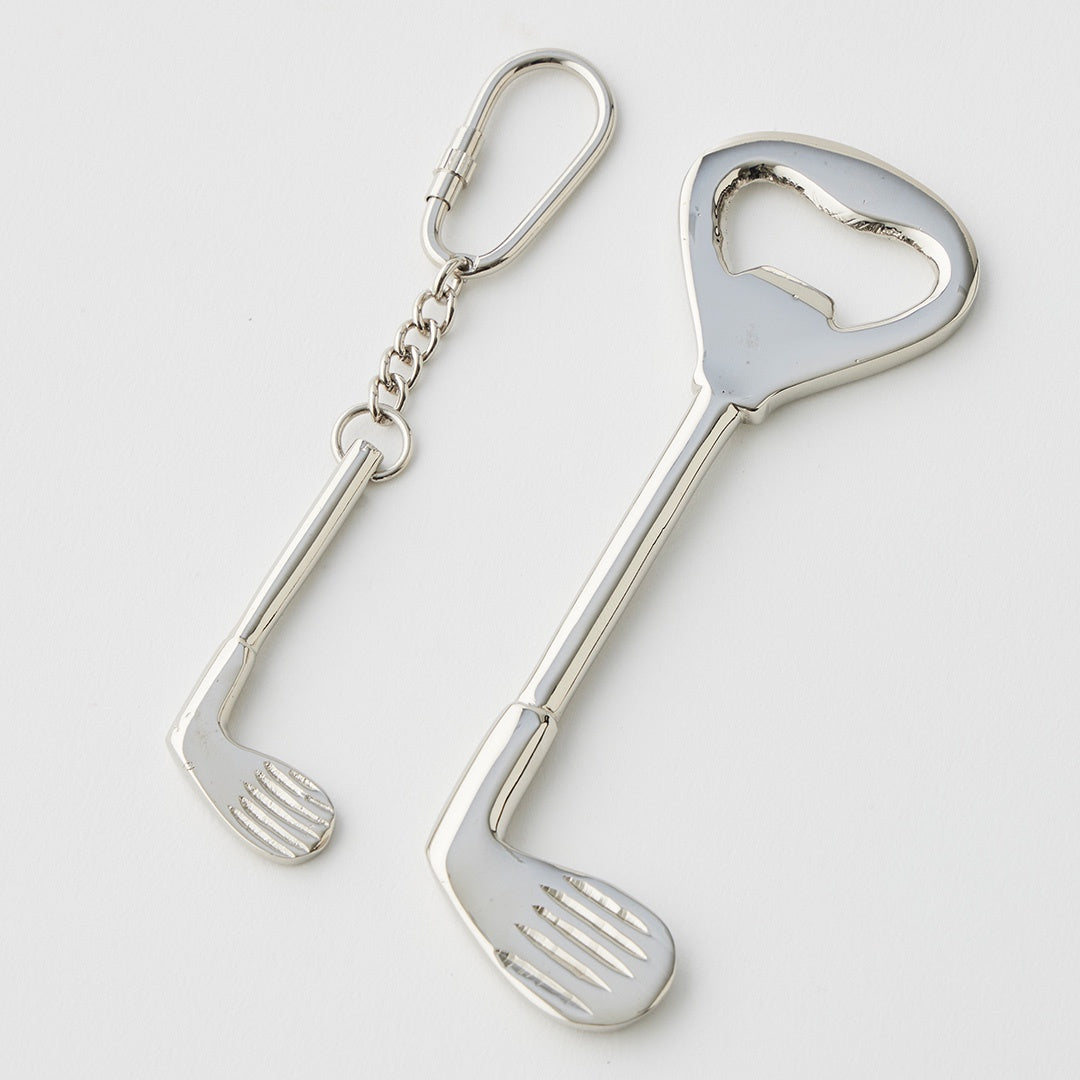Golf Club Bottle Opener & Keyring Set