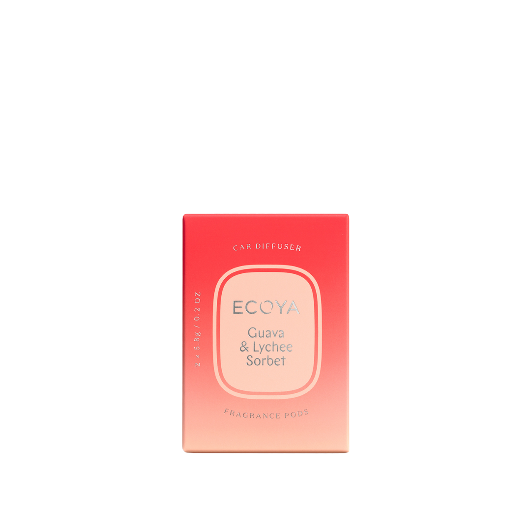 Guava & Lychee Car Diffuser Refill Pods