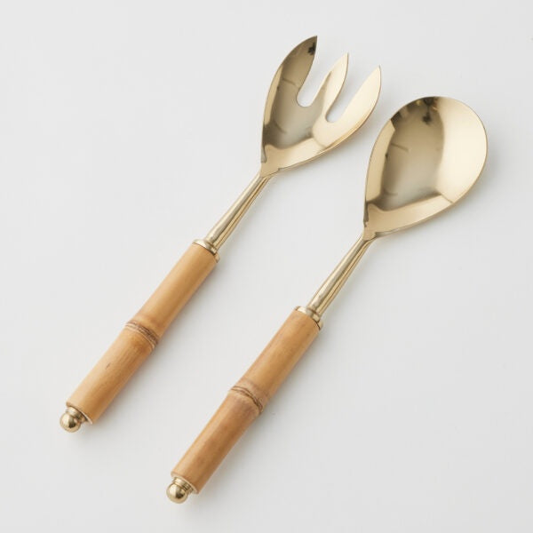 Bambu Salad Servers S/2