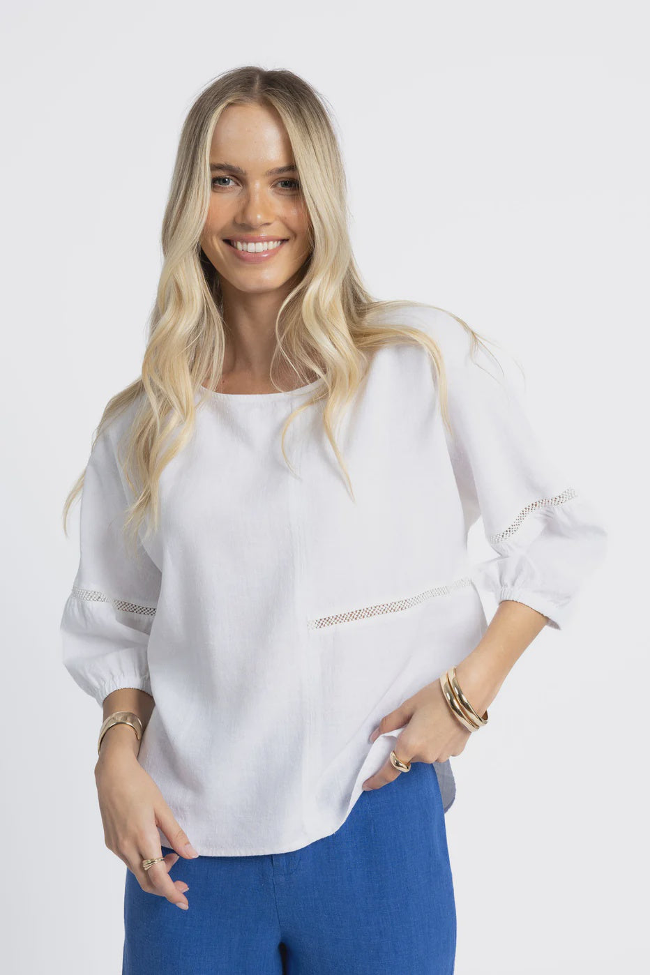 Millie Top | White