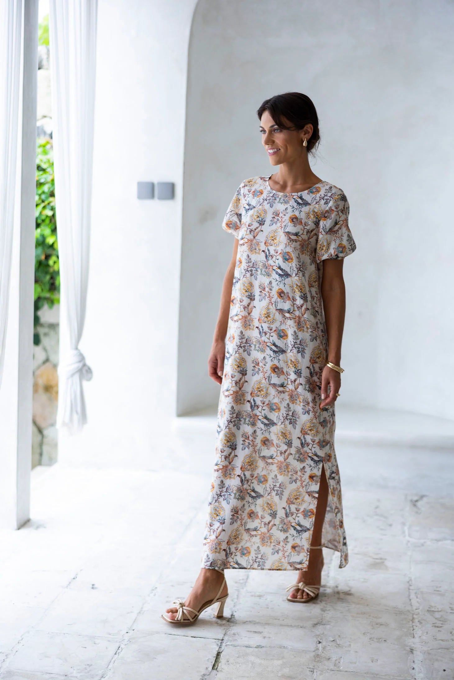Lillian Dress | Kaffir Print