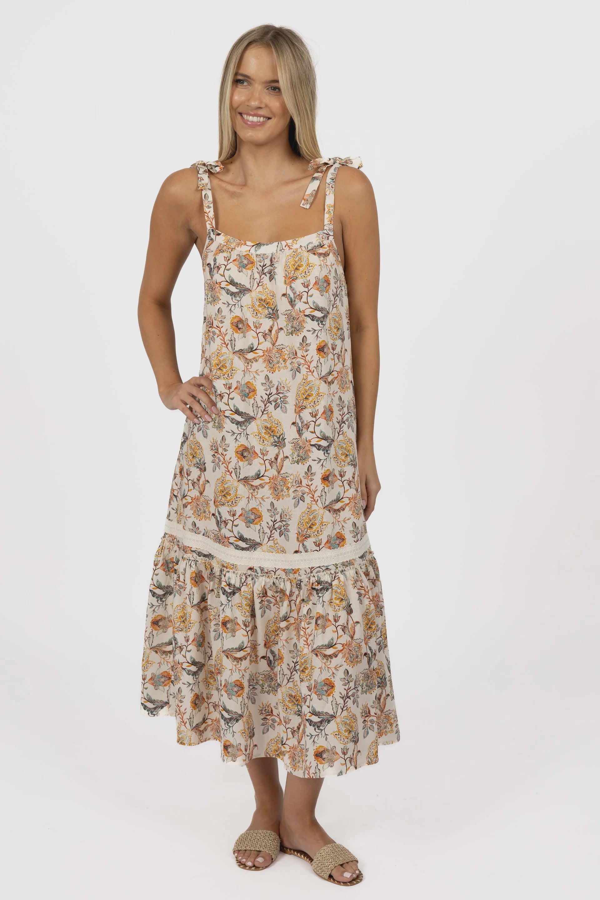 Juliette Dress | Kaffir Print