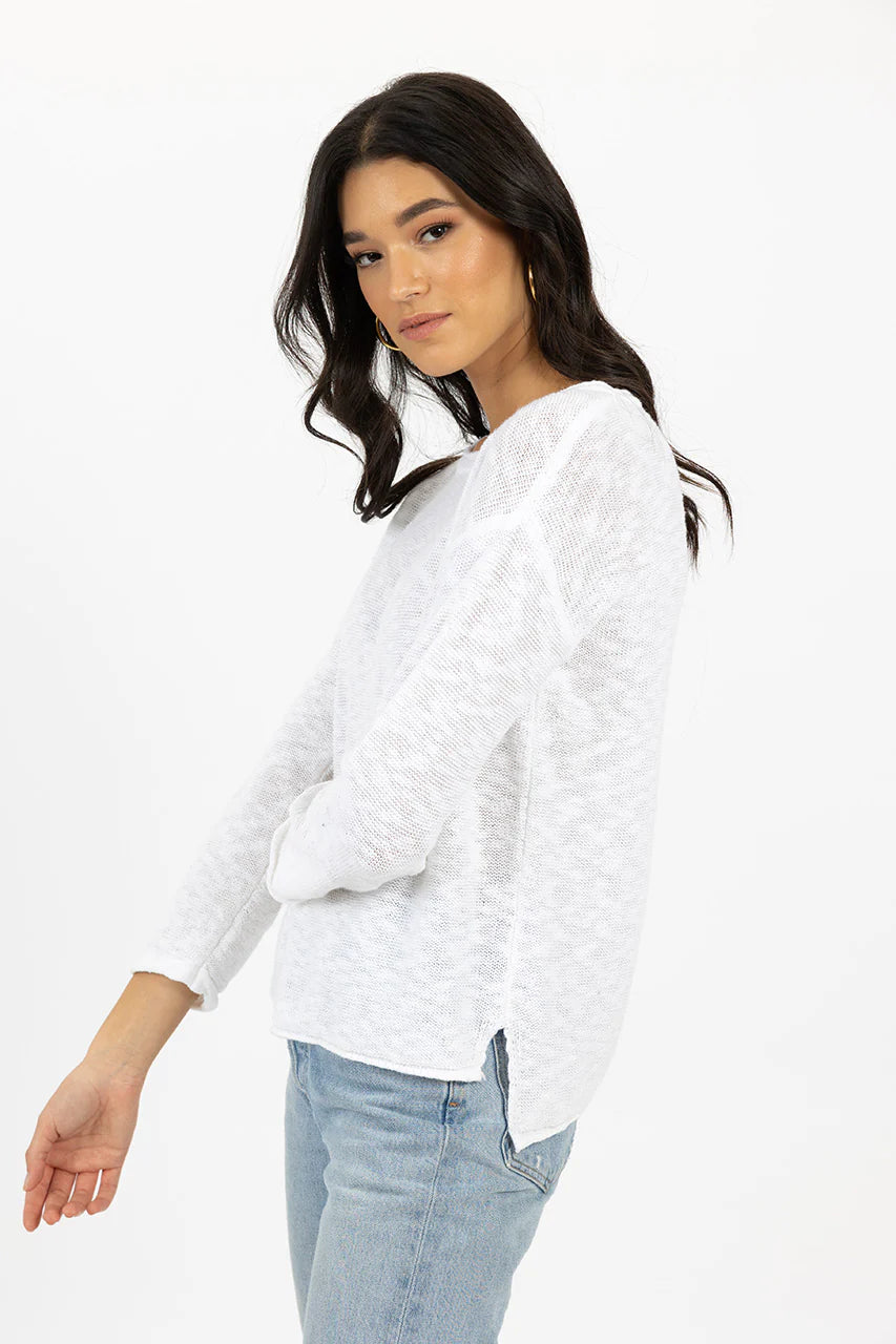Sofia Sweater | White
