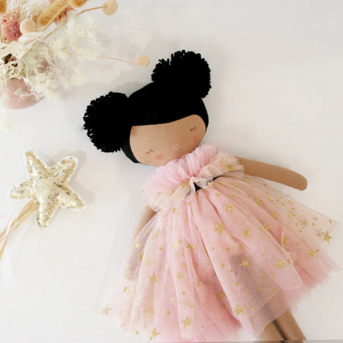 Halle Ballerina Doll | Light Brown & Ebony 2
