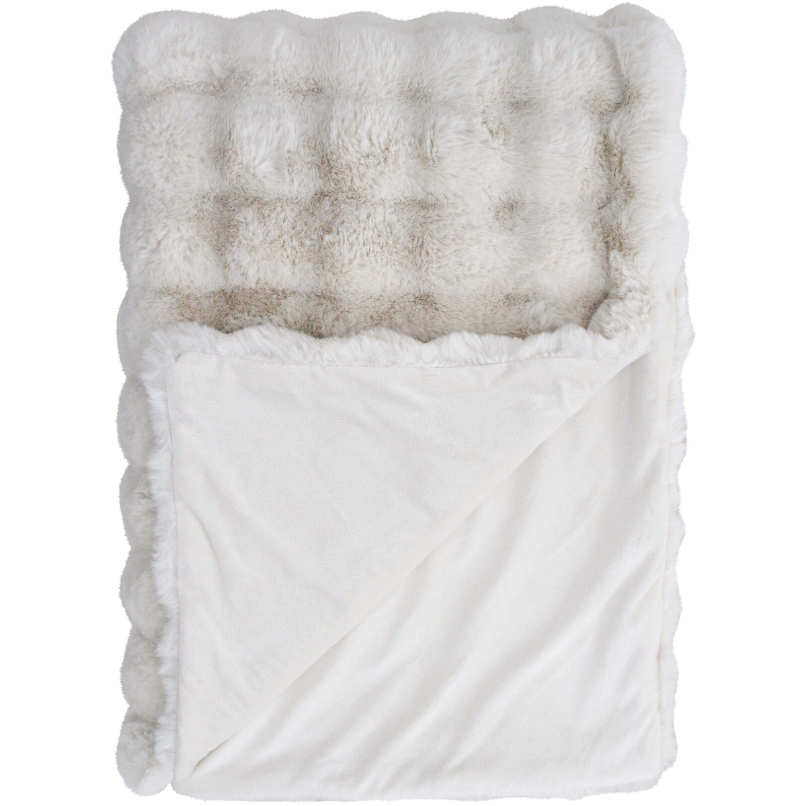 Lux Faux Fur Throw | Hamptons