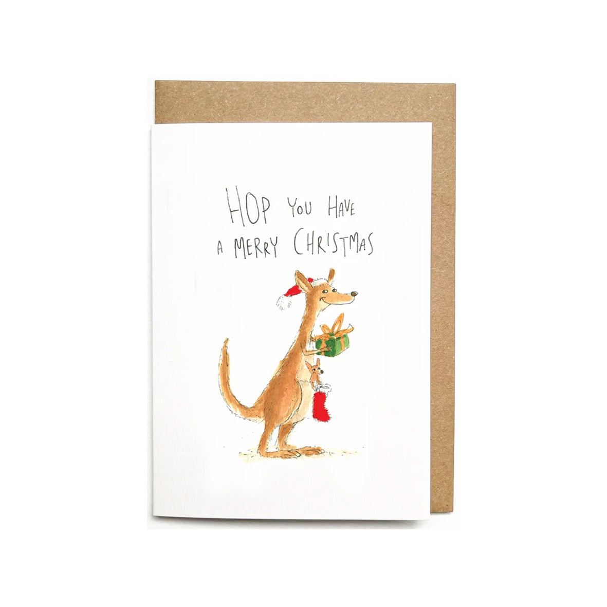 'Hop You Have a Merry Christmas' Card