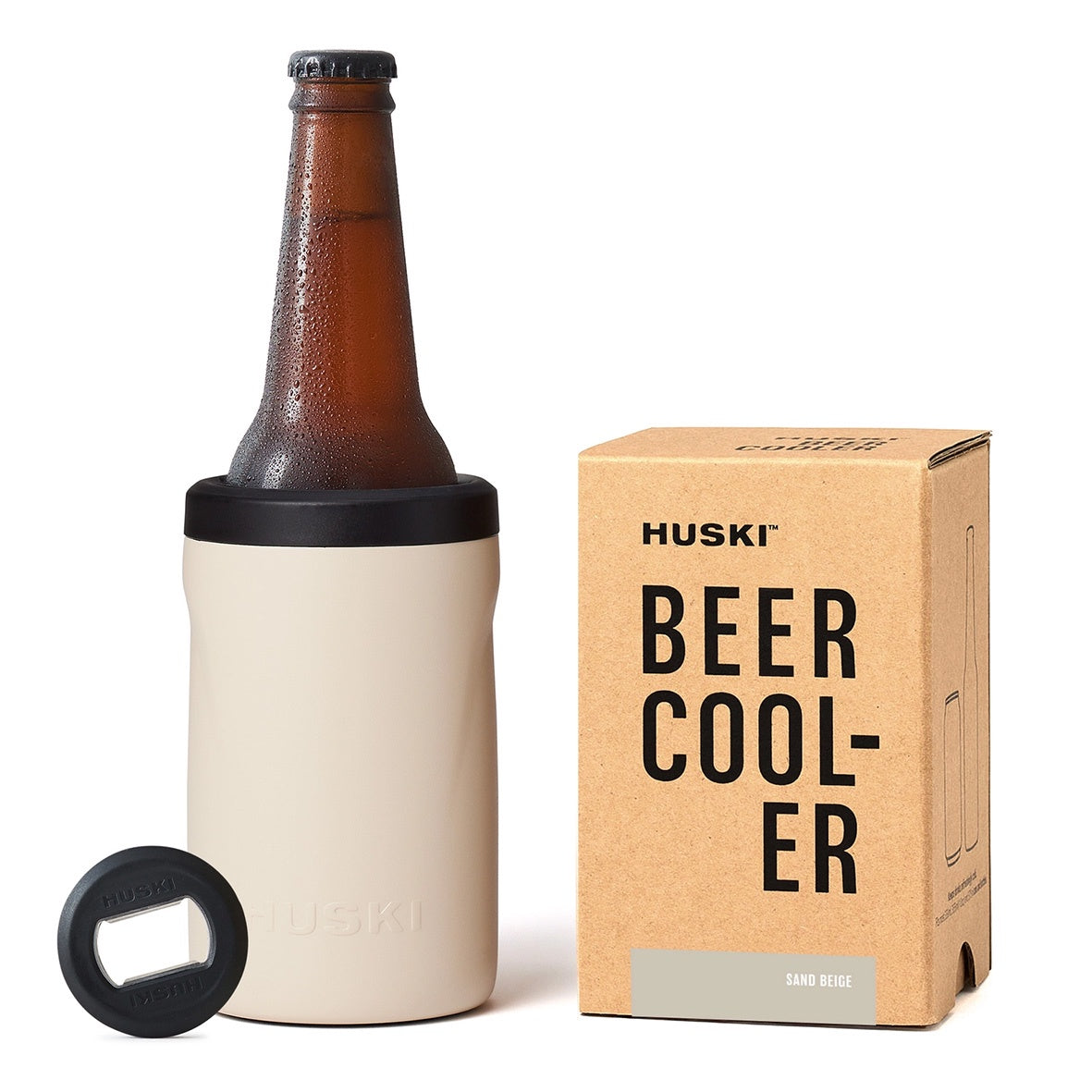 Huski Beer Cooler | Sand Beige