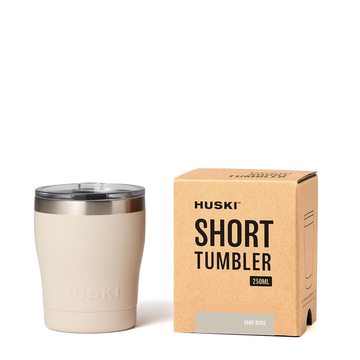 Huski Short Tumbler | Sand Beige