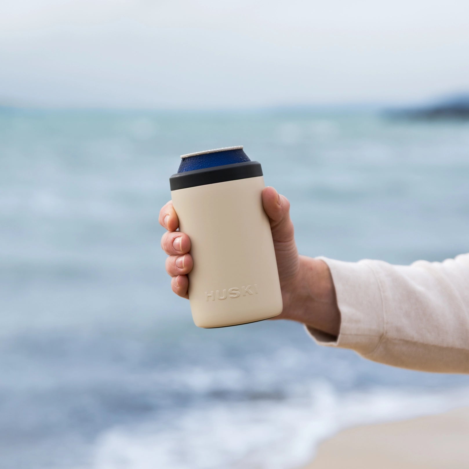 Huski Beer Cooler | Sand Beige