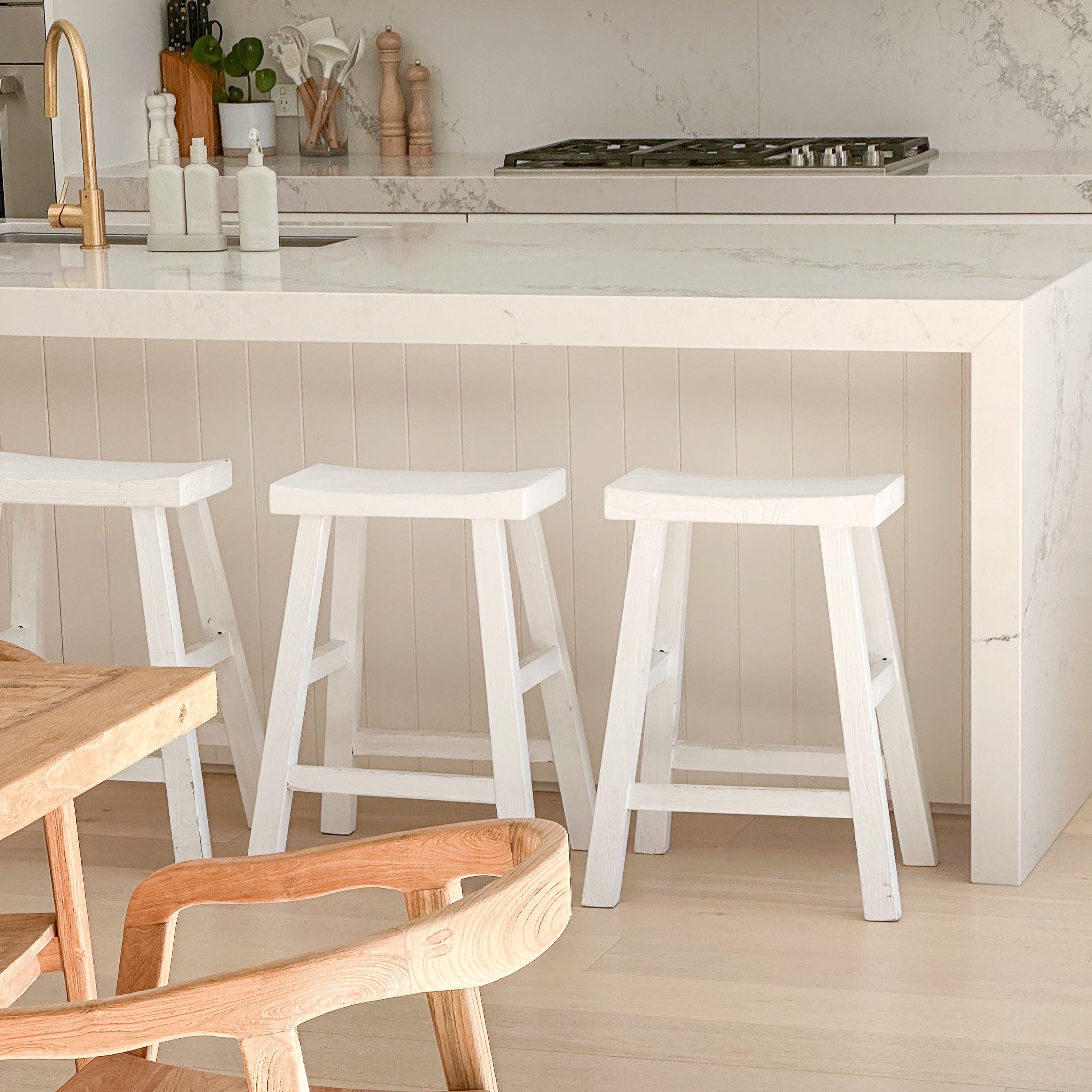Shanghai Stool White