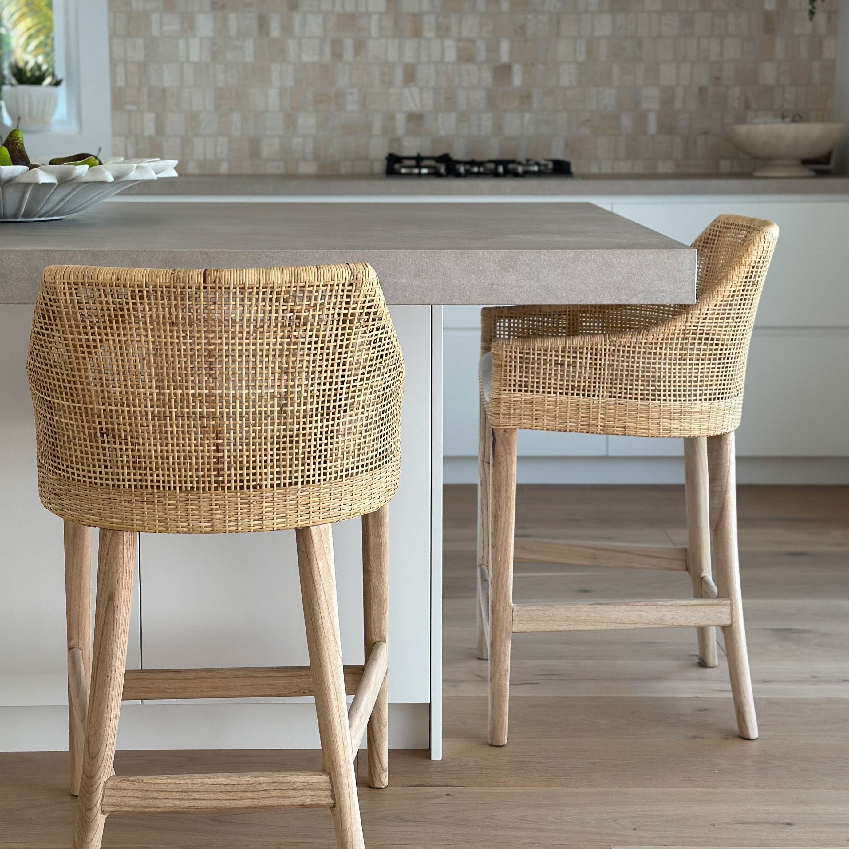 Balmoral Kitchen Stool Blonde