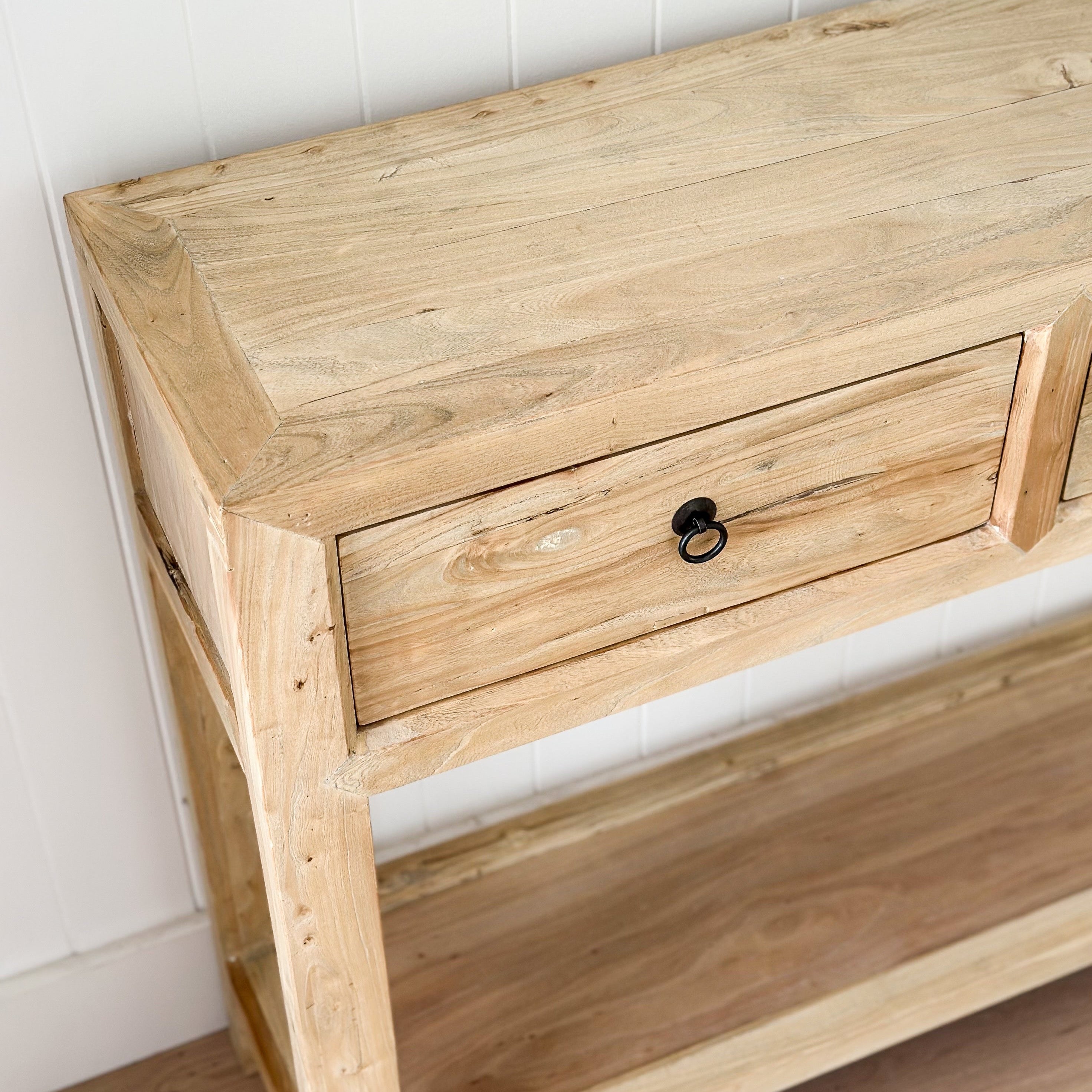 Brooklyn 2 Drawer Hall Table with Shelf