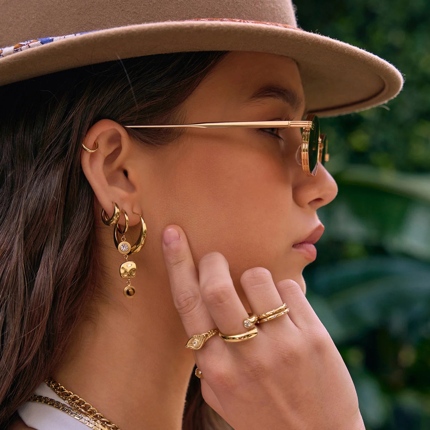 Indie Earrings | Gold