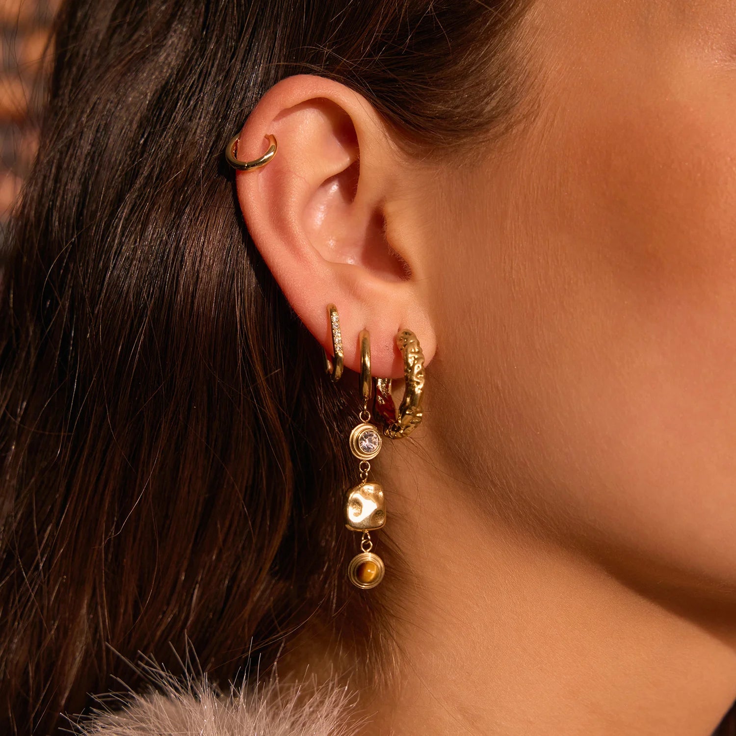 Indie Earrings | Gold