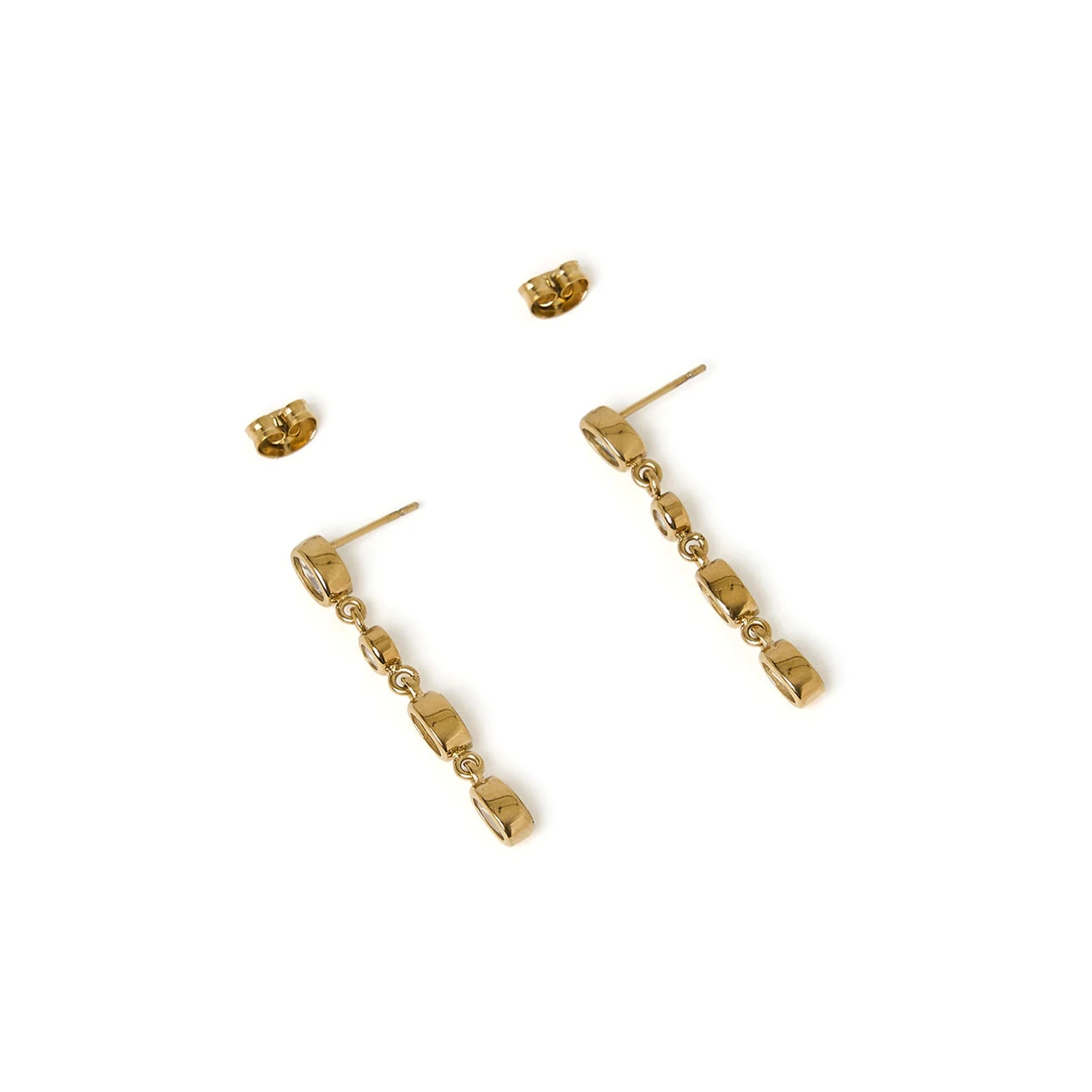 Isadora Stone Earrings | Gold