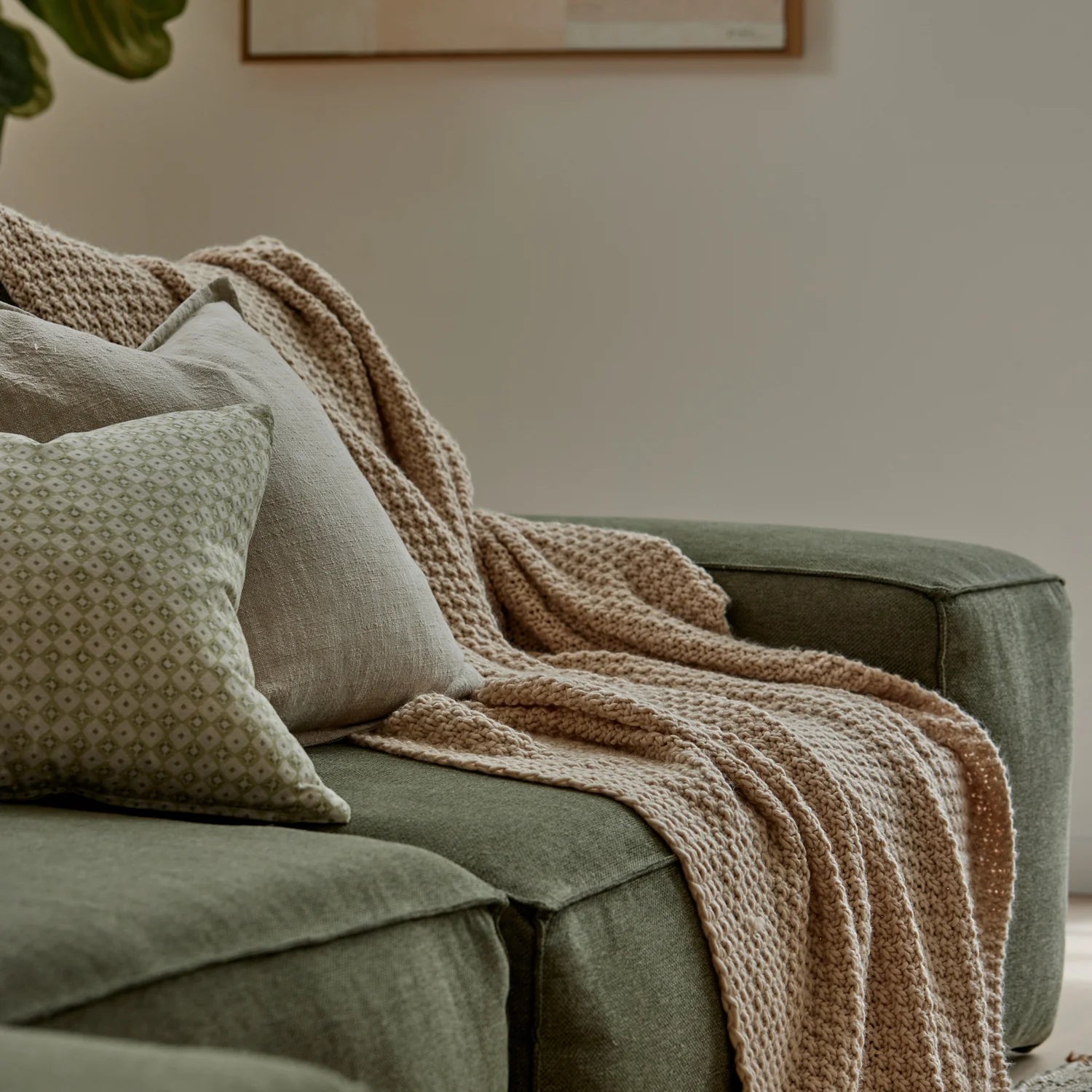 Jarah Throw | Oat