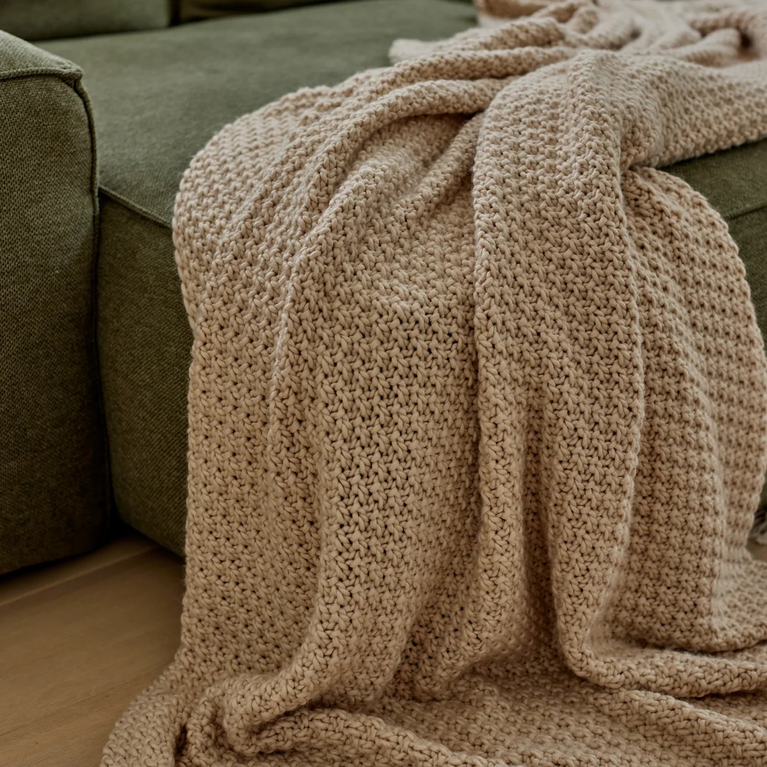Jarah Throw | Oat