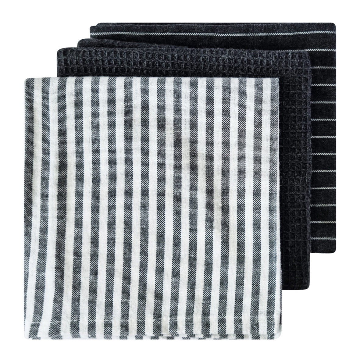 Katerina Tea Towel 3Pk | Charcoal