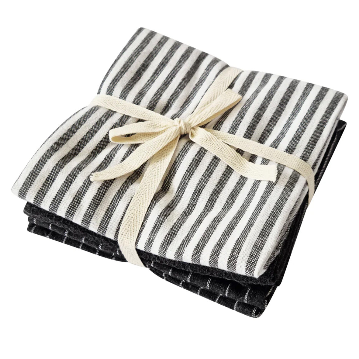 Katerina Tea Towel 3Pk | Charcoal
