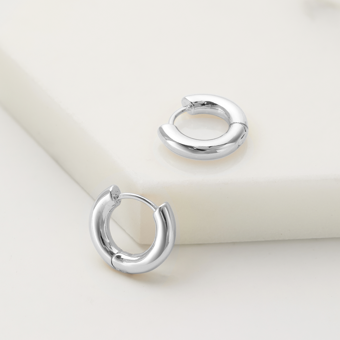 Kendall Hoop Small | Silver