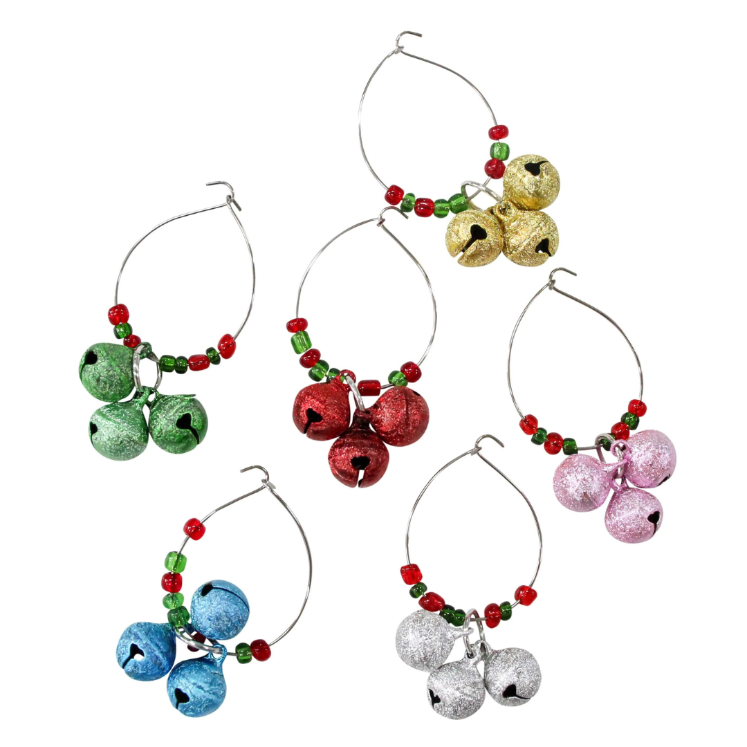 Wine Charms Bells | S/6