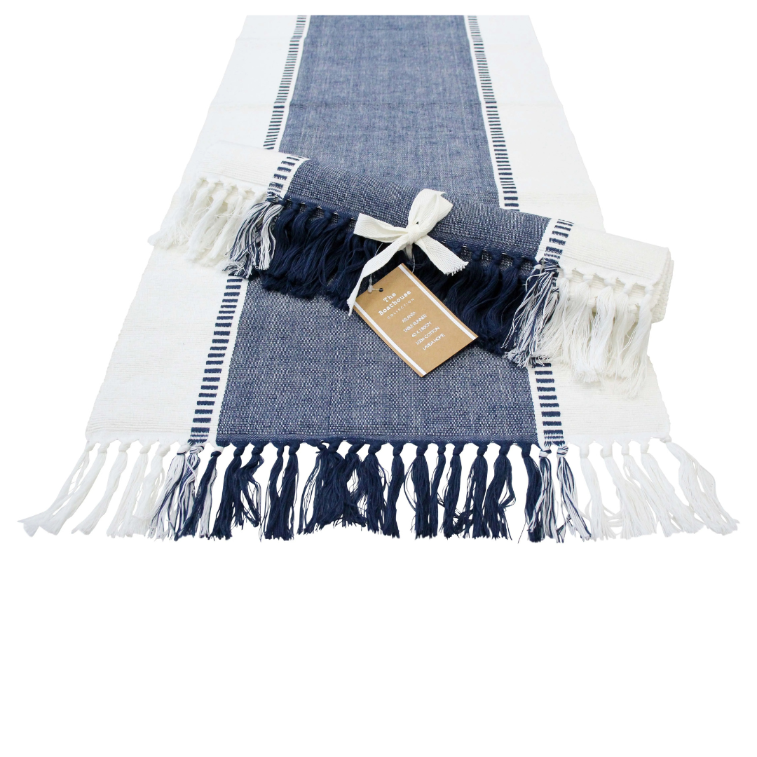 Atlanta Table Runner | Navy