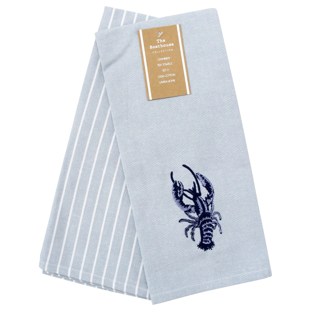 Lobster Teatowel | S/2