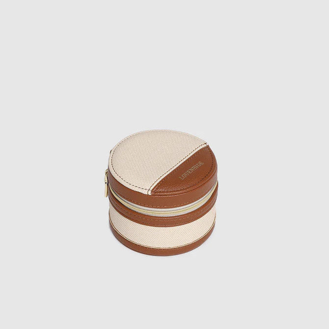 Loz Jewellery Box | Canvas/Tan