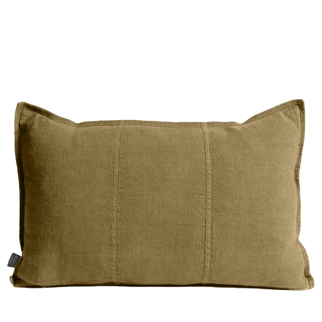 Luca Linen Cushion | Olive 40 x 60cm