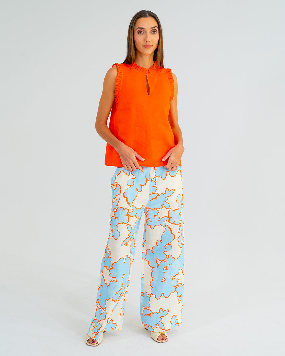 Lucia Top | Tangerine