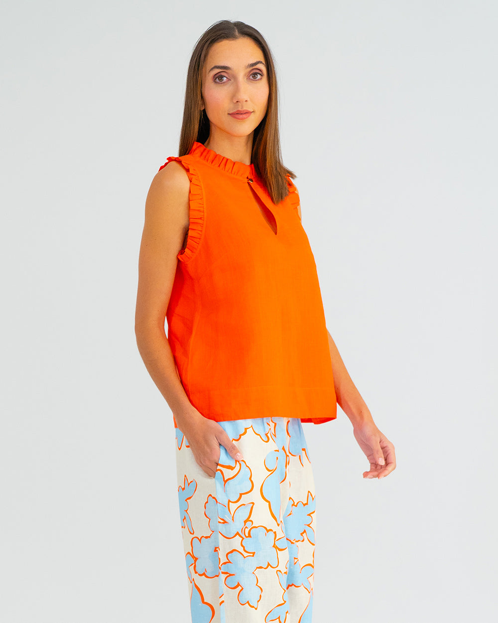Lucia Top | Tangerine