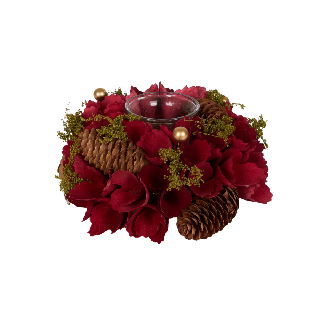 Luxe Traditional Pine Light Holder