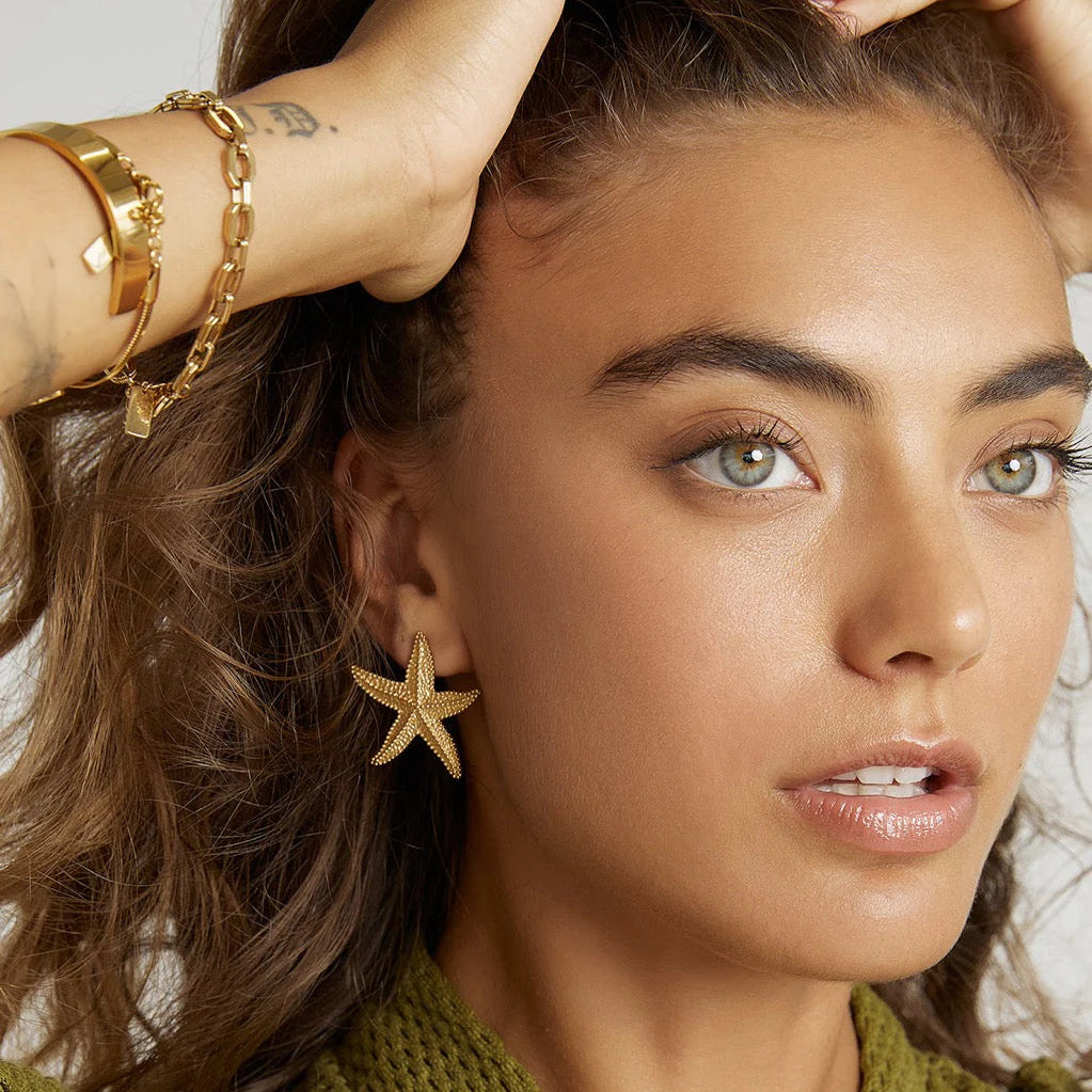 Siesta Earrings | Gold