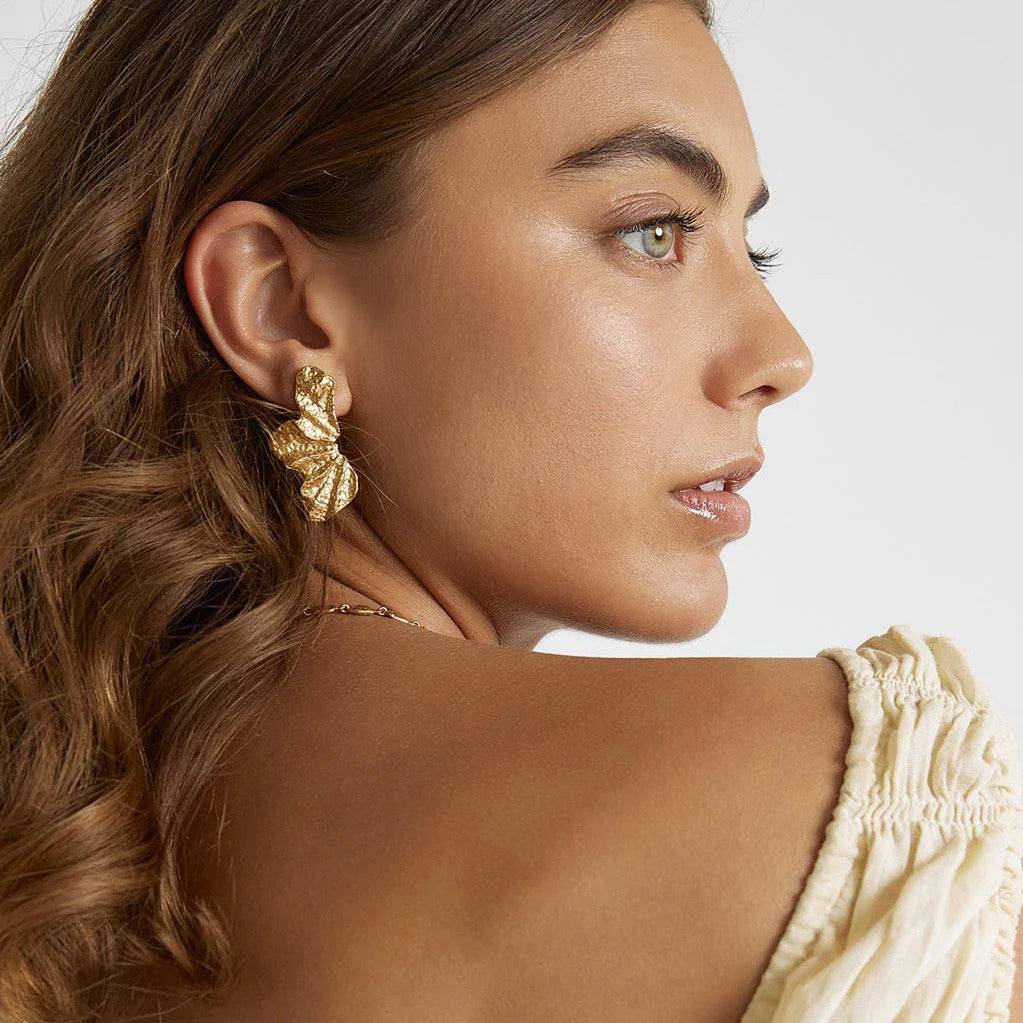 Stassia Earrings | Gold