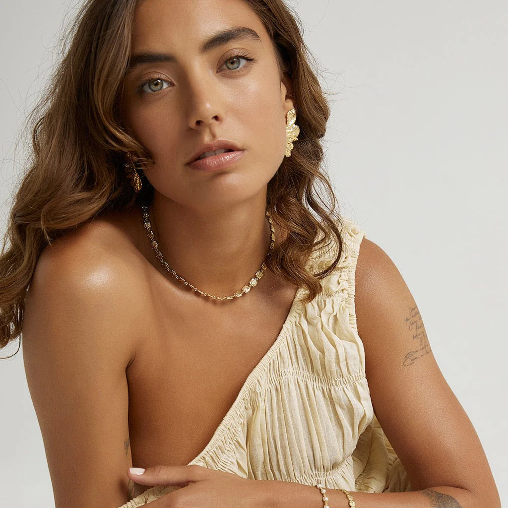 Emilia Necklace | Gold