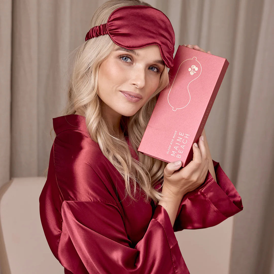 Sleep Eye Mask | Ruby