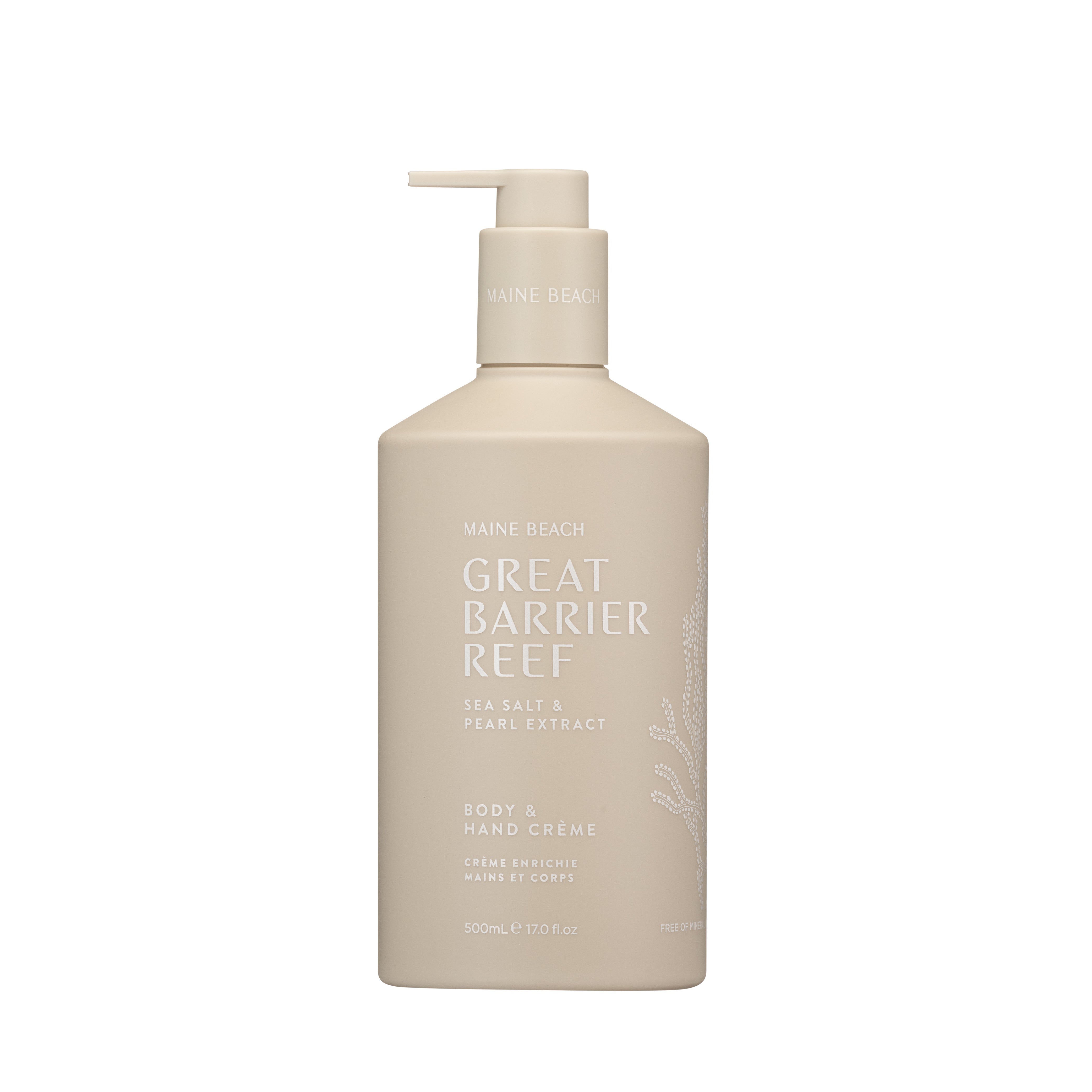 Great Barrier Reef Sea Salt Body & Hand Crème 500ml